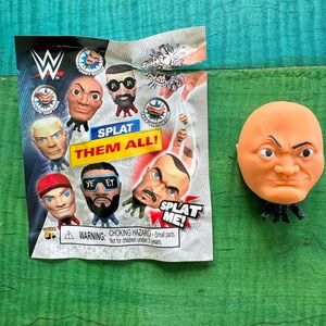 WWE Splat Head The Rock